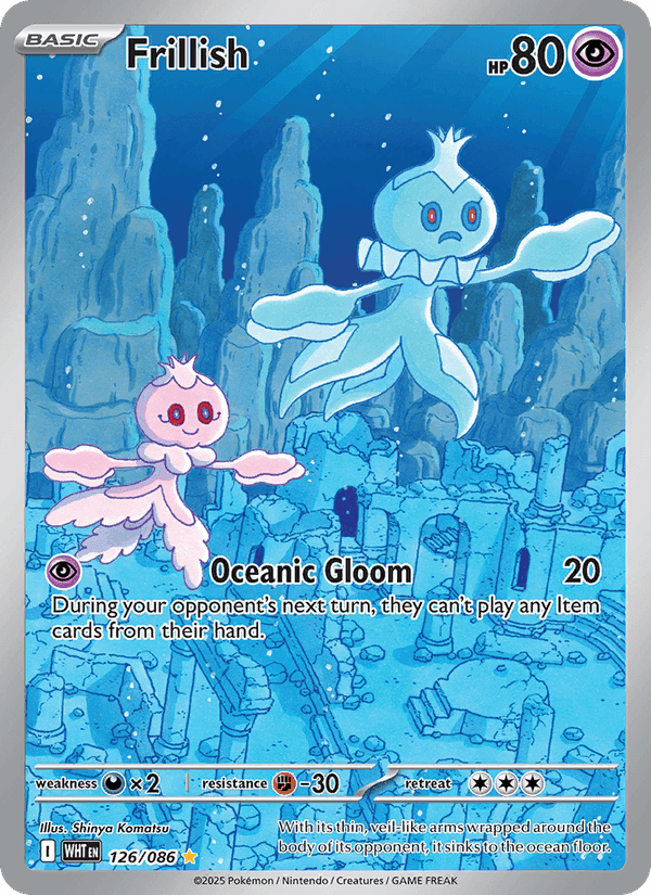 Frillish, card 126 from White Flare