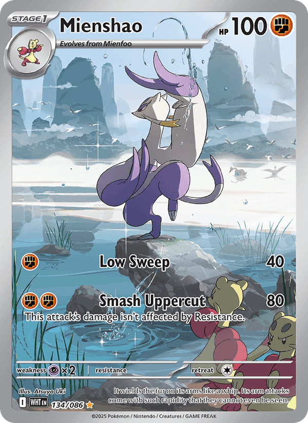Mienshao, carte 134 de White Flare