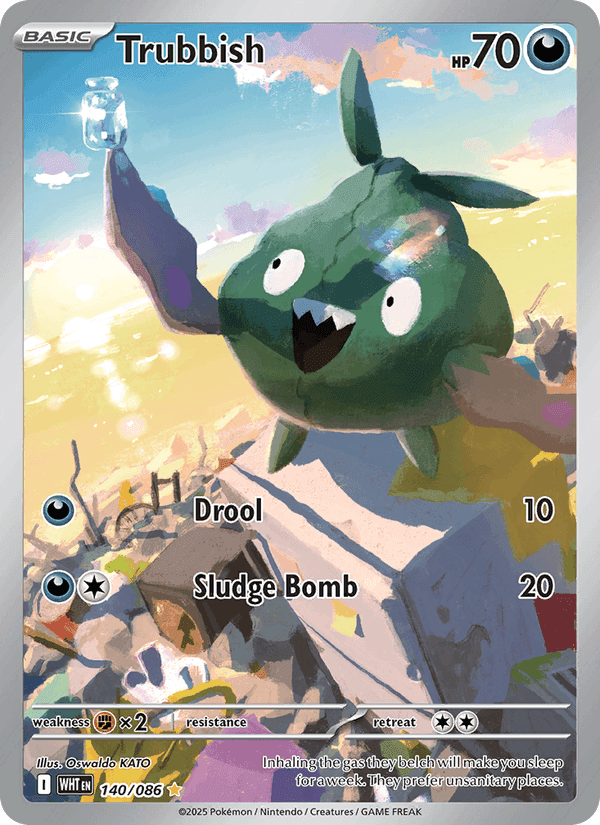 Trubbish, card 140 from White Flare