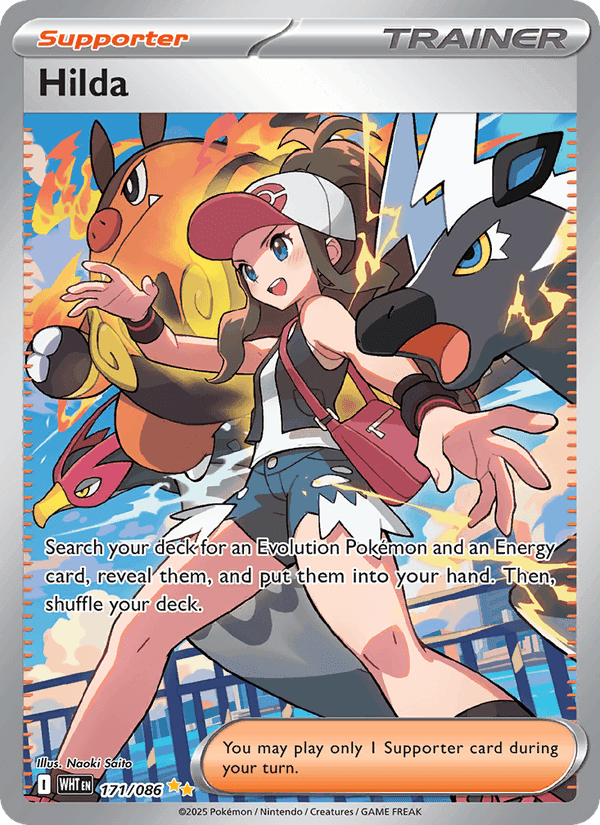 Hilda, card 171 from White Flare