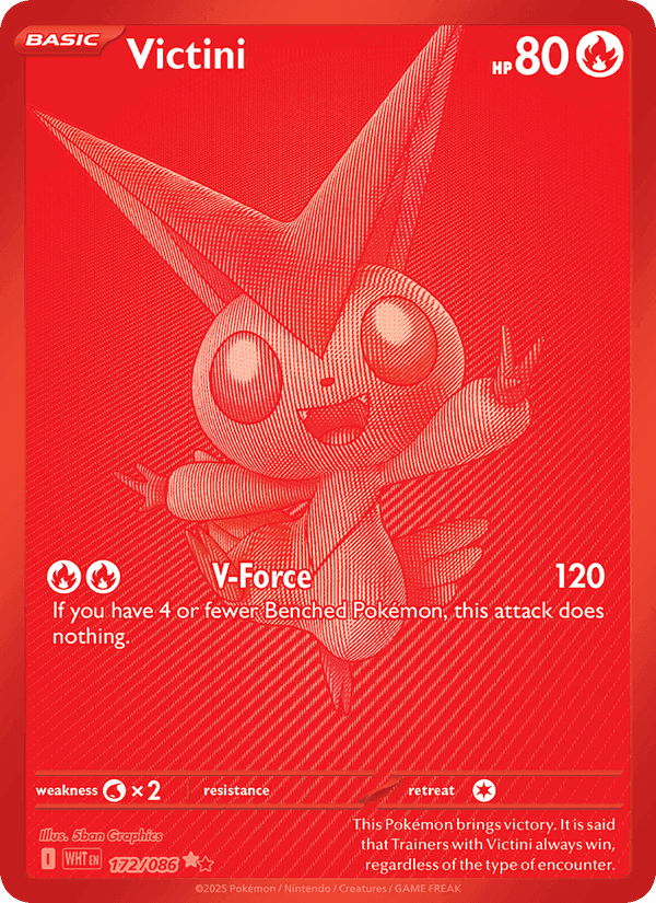 White Flare の 172 番、Victini
