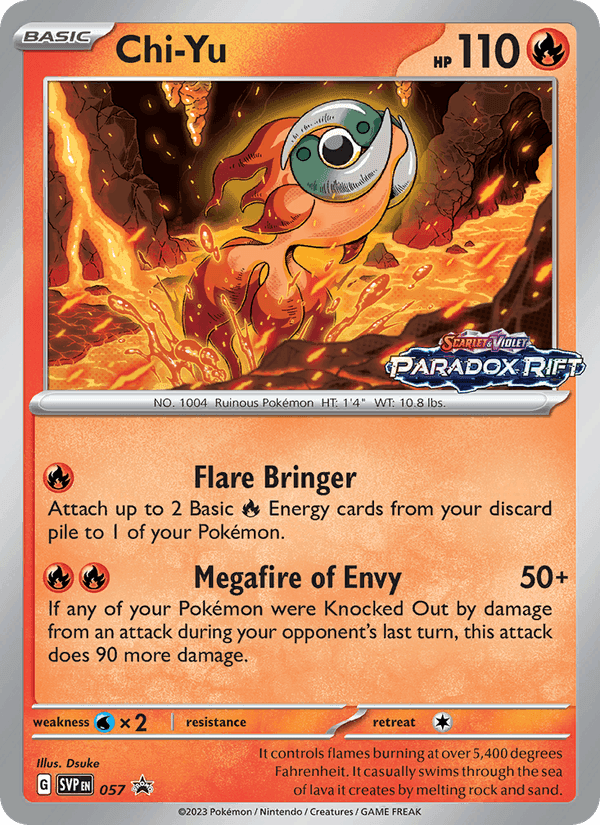 Chi-Yu, card 057 from SVP Black Star Promos