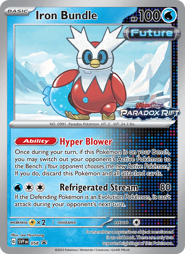 Iron Bundle, card 058 from SVP Black Star Promos