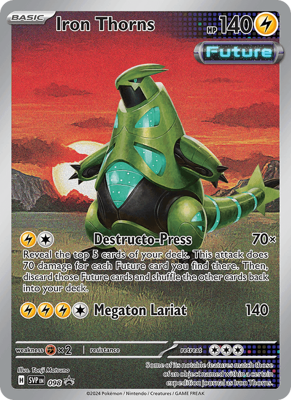 Iron Thorns, carta 098 di SVP Black Star Promos