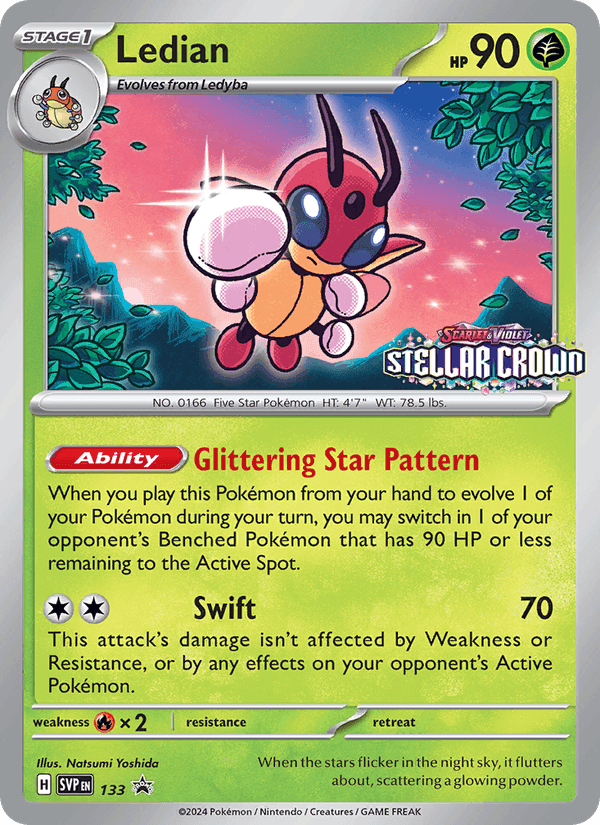 Ledian, carta 133 di SVP Black Star Promos