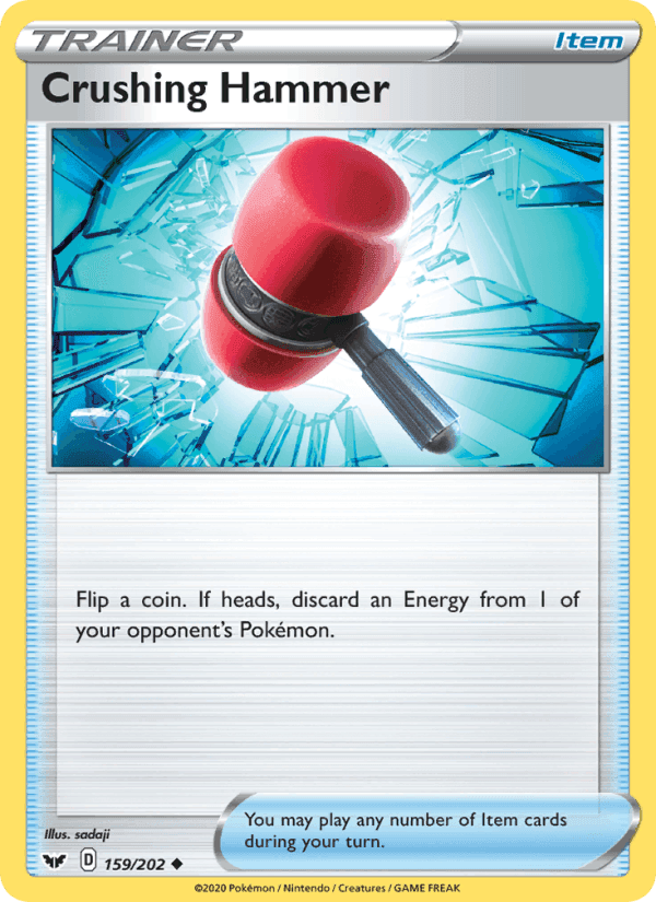 Crushing Hammer, carte 159 de Sword & Shield