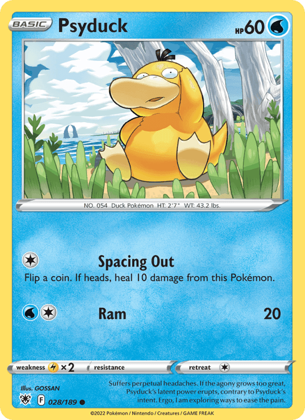 Astral Radiance の 028 番、Psyduck