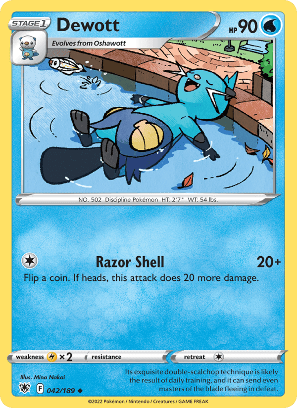 Dewott, carta 042 di Astral Radiance