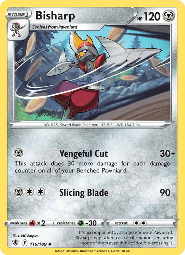 Bisharp, card 116 from Astral Radiance