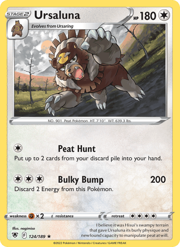 Ursaluna, card 124 from Astral Radiance
