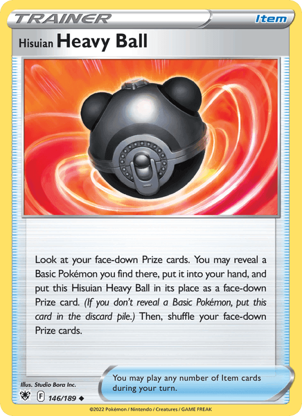 Hisuian Heavy Ball, card 146 from Astral Radiance