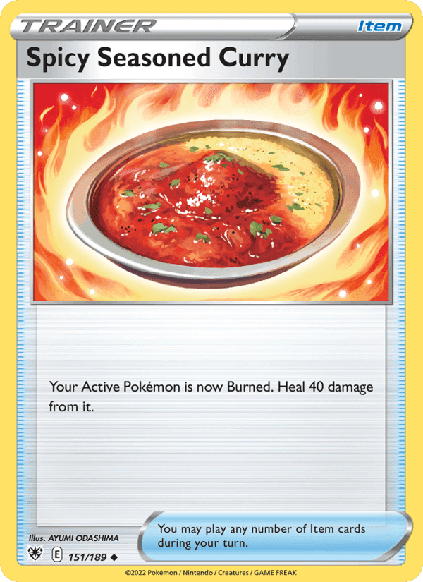 Spicy Seasoned Curry, card 151 from Astral Radiance
