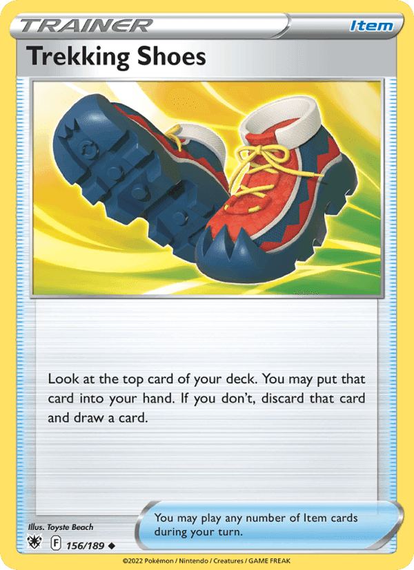 Trekking Shoes, card 156 from Astral Radiance