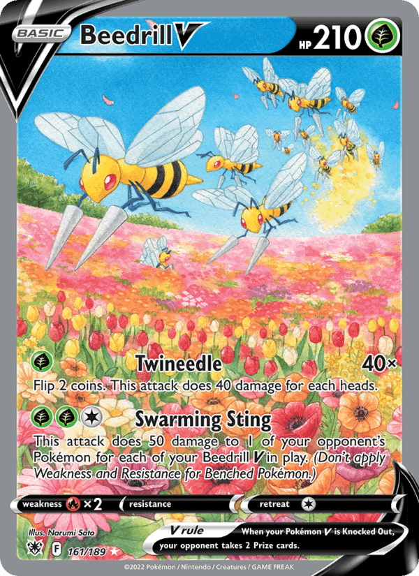 Beedrill V, carta 161 di Astral Radiance