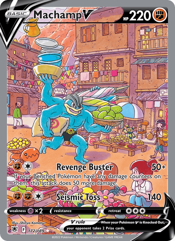 Astral Radiance の 172 番、Machamp V