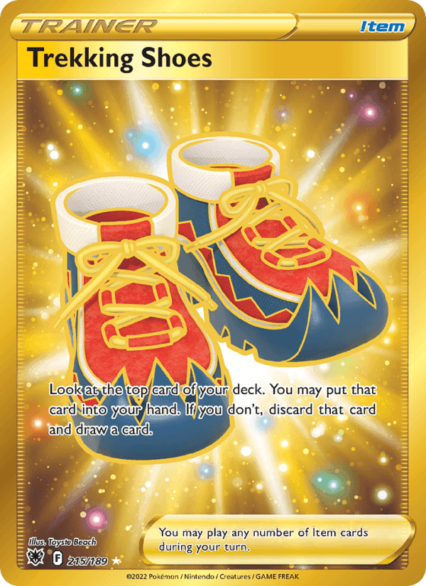Trekking Shoes, card 215 from Astral Radiance