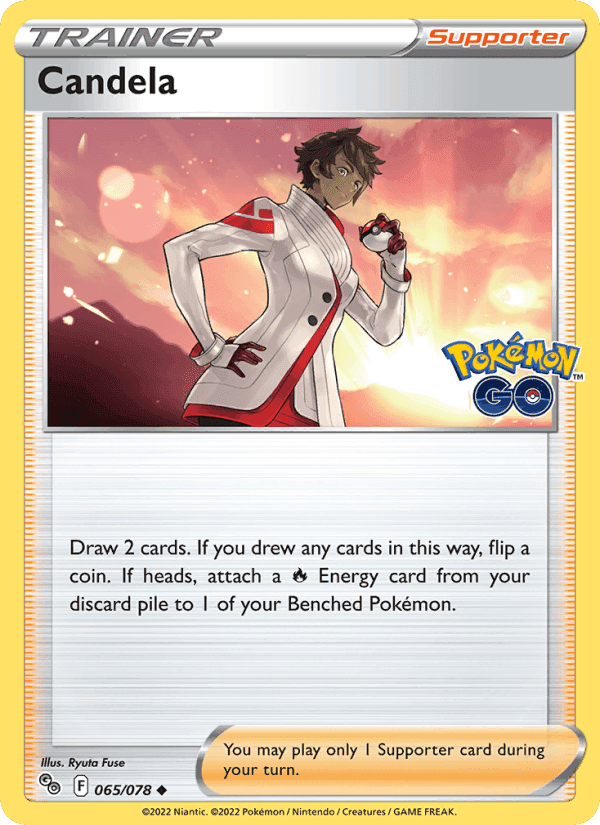Candela, card 065 from Pokémon GO