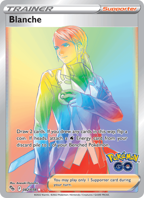 Pokémon GO の 082 番、Blanche