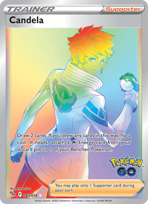 Candela, carte 083 de Pokémon GO