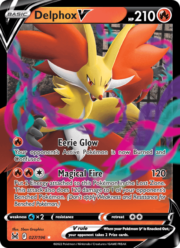 Lost Origin の 027 番、Delphox V