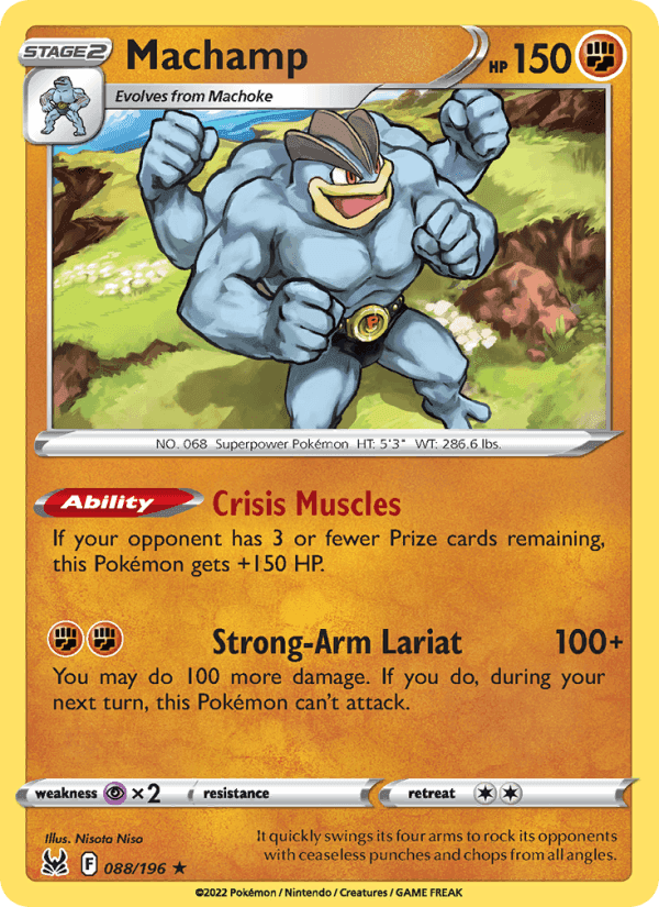 Machamp, card 088 from Lost Origin