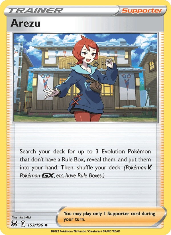 Arezu, card 153 from Lost Origin