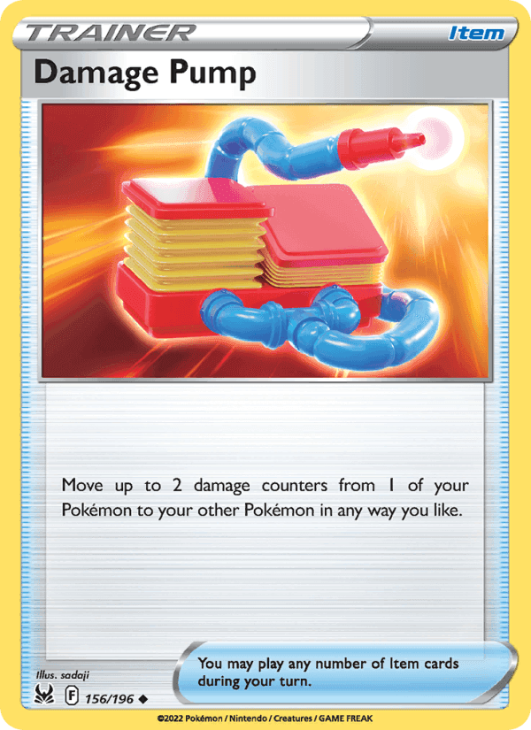 Damage Pump, card 156 from Lost Origin
