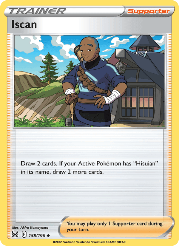 Iscan, card 158 from Lost Origin