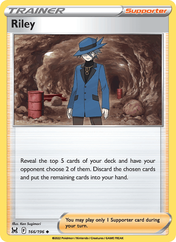 Riley, card 166 from Lost Origin