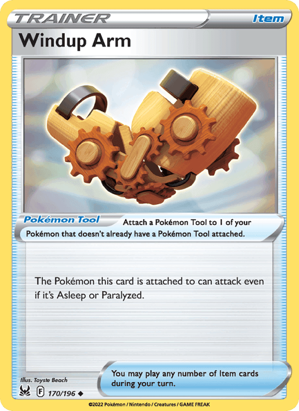Windup Arm, card 170 from Lost Origin