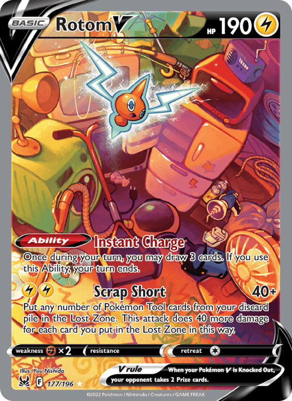 Lost Origin の 177 番、Rotom V