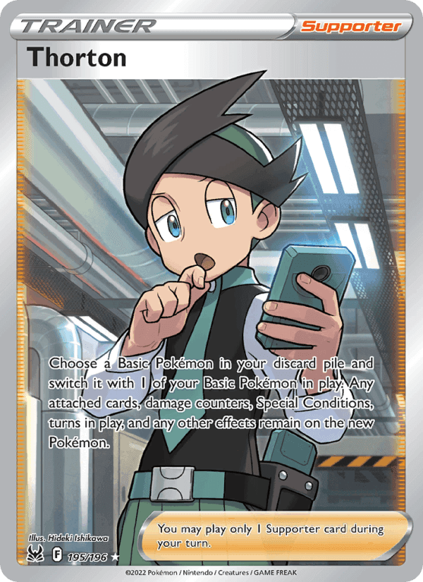 Thorton, card 195 from Lost Origin