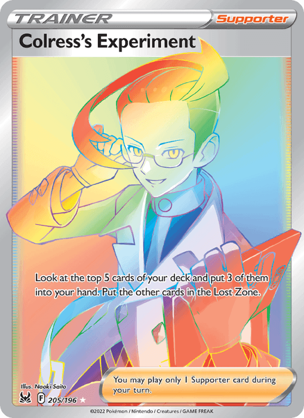 Colress's Experiment, card 205 from Lost Origin