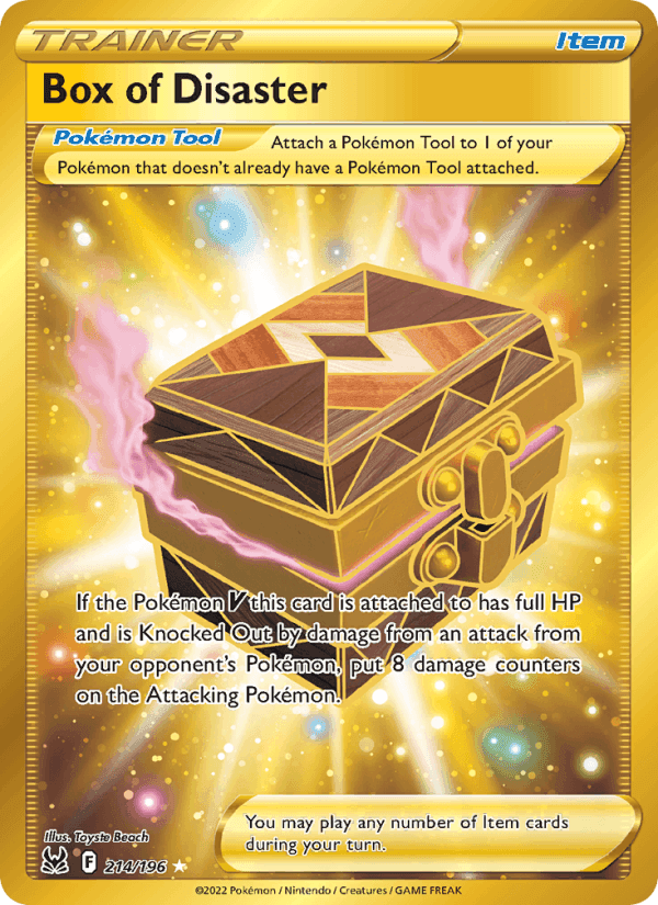 Box of Disaster, card 214 from Lost Origin