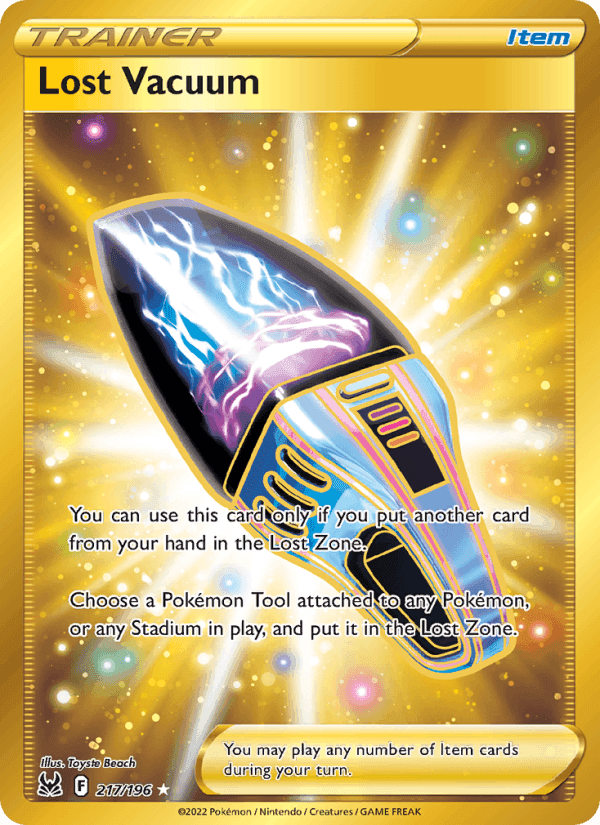 Lost Vacuum, card 217 from Lost Origin