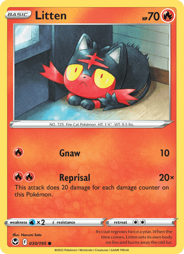 Silver Tempest の 030 番、Litten