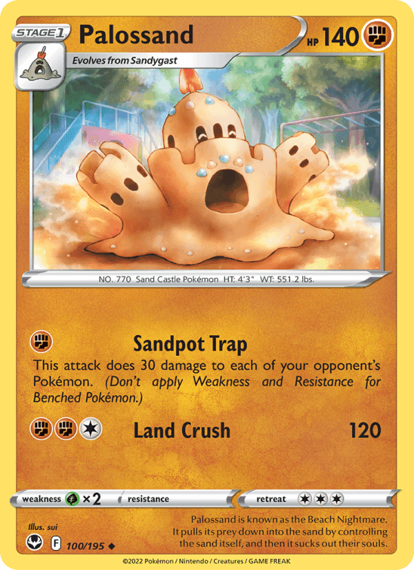 Palossand, card 100 from Silver Tempest