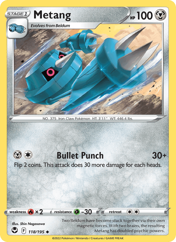 Metang, card 118 from Silver Tempest