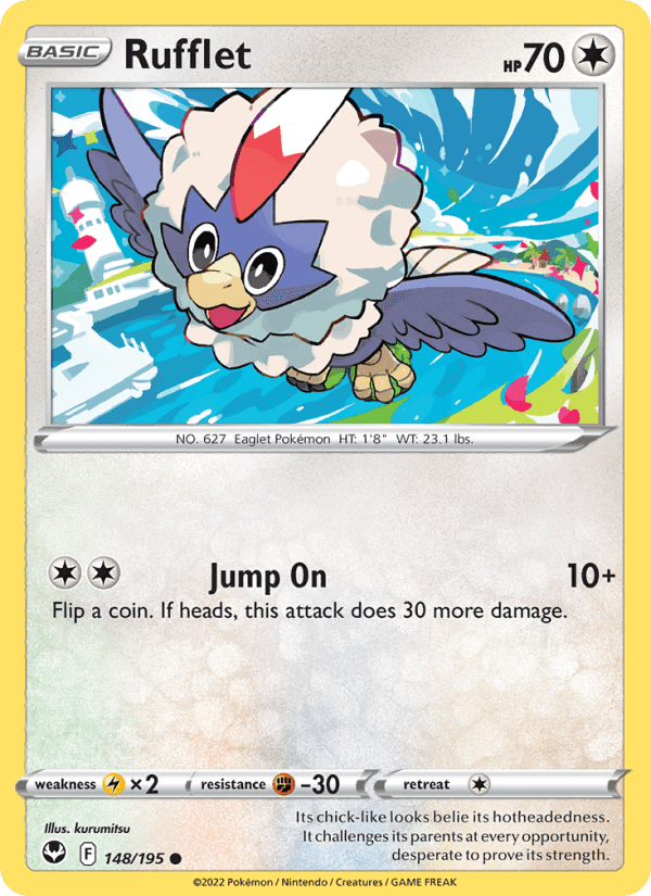 Rufflet, carta 148 de Silver Tempest