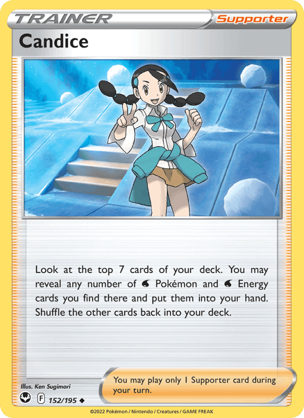 Candice, card 152 from Silver Tempest