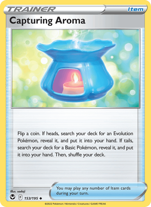 Capturing Aroma, card 153 from Silver Tempest
