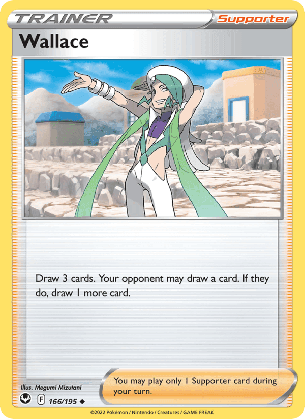Wallace, card 166 from Silver Tempest