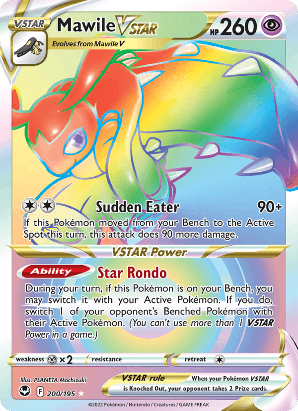Silver Tempest の 200 番、Mawile VSTAR