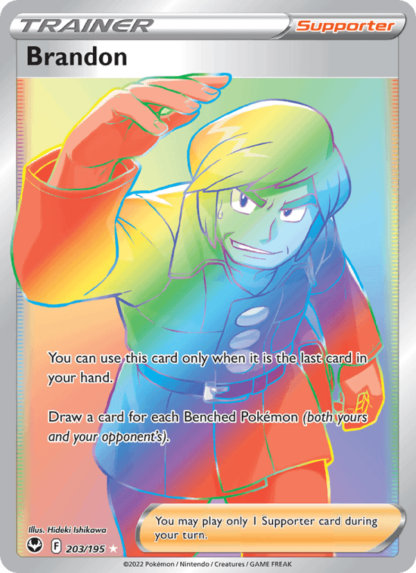Brandon, card 203 from Silver Tempest