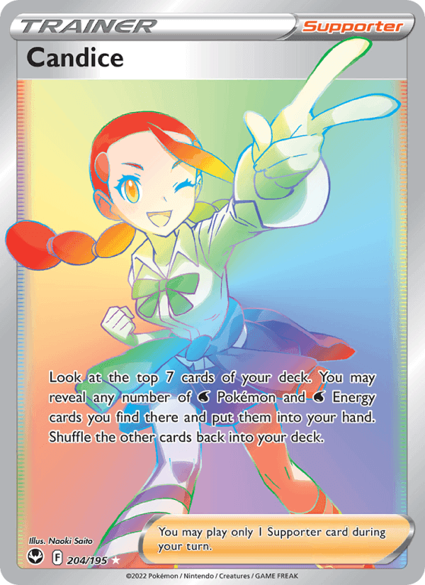 Candice, card 204 from Silver Tempest