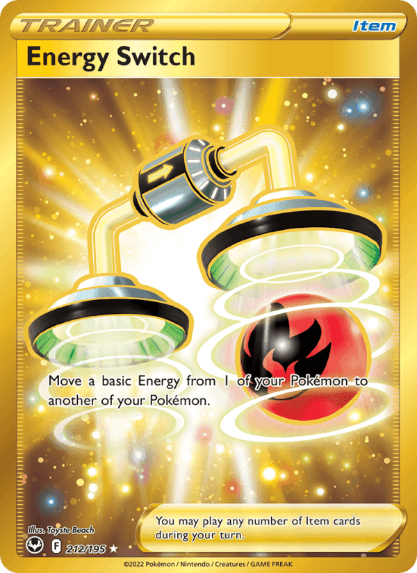 Energy Switch, card 212 from Silver Tempest