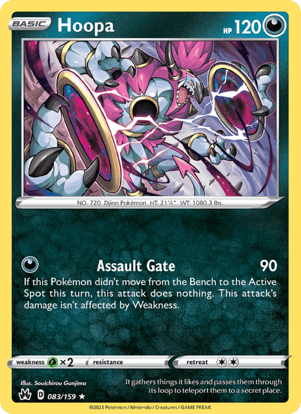 Hoopa, card 083 from Crown Zenith