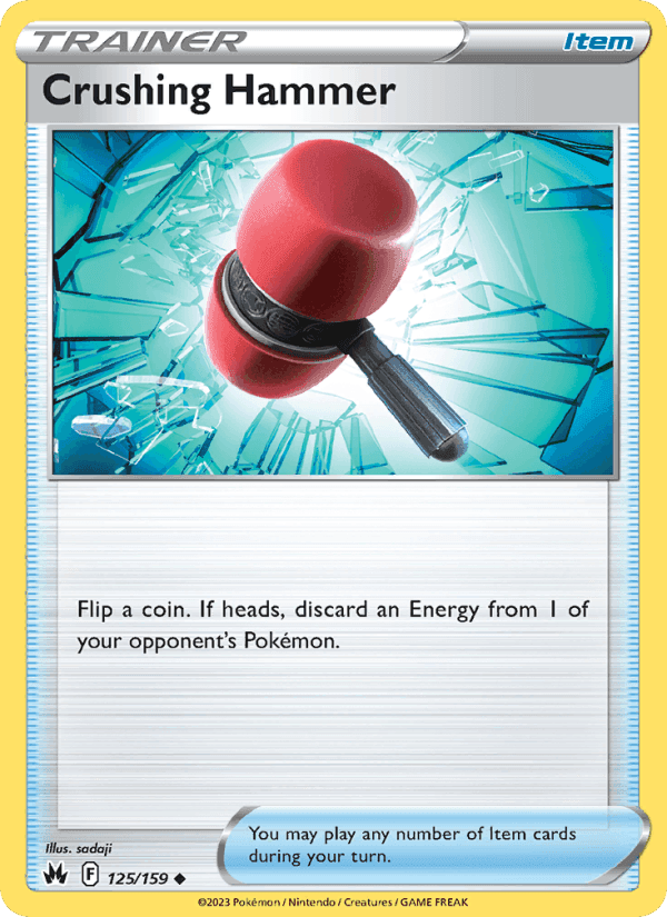 Crushing Hammer, card 125 from Crown Zenith