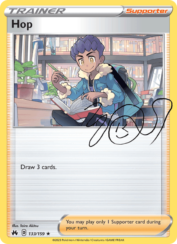 Hop, card 133 from Crown Zenith