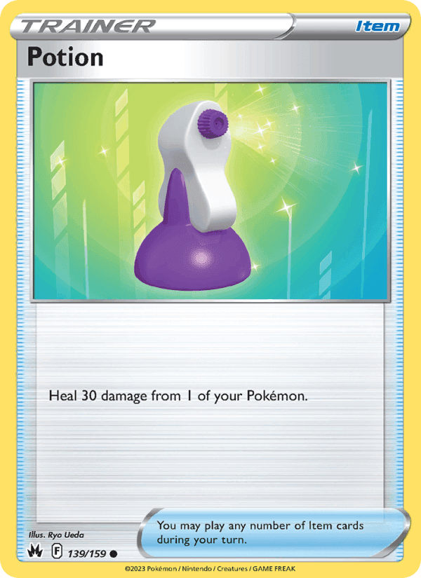 Potion, card 139 from Crown Zenith